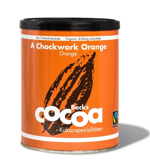 Czekolada do picia pomarańczowo imbirowa bezglutenowa 250 g - Becks Cocoa (EKO)