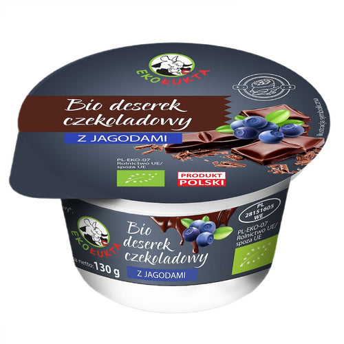 Deser czekoladowy z jagodami 130 g - Eko Łukta (EKO)