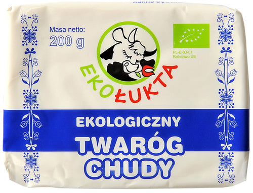 Ekologiczny twaróg chudy 200 g - Eko Łukta (EKO)