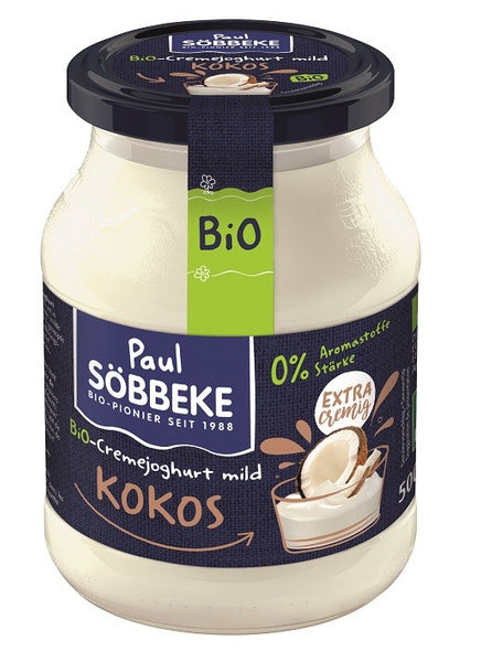 Jogurt kremowy kokosowy 500 g - Sobbeke (EKO)