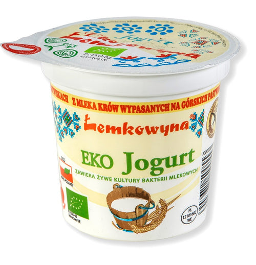 Jogurt naturalny 3 % 280 g - Łemkowyna (EKO)