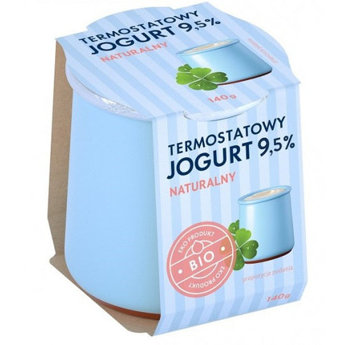 Jogurt termostatowy naturalny 9,5 % 140 g - Yömleko (EKO)