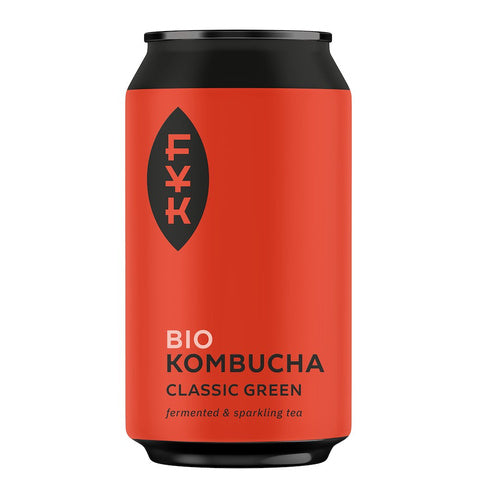Kombucha herbata czarna bezglutenowa 330 ml - Forever Young Kombucha (EKO)