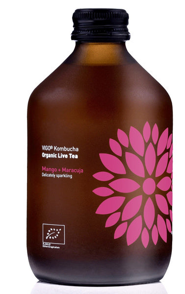 Kombucha z mango i marakują 330 ml - Vigo (EKO)