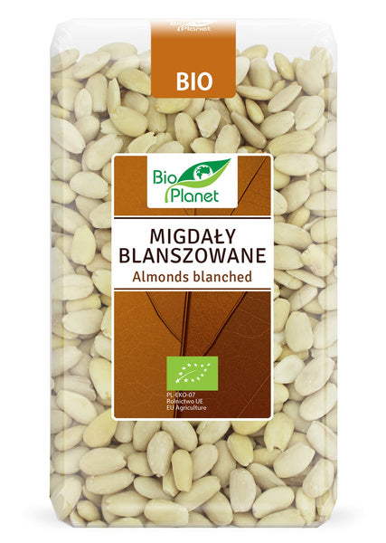 Migdały blanszowane 1 kg - Bio Planet (EKO)
