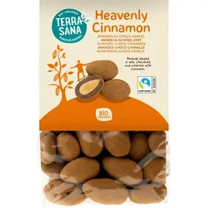 Migdały w czekoladzie mlecznej i cynamonie 150 g - Terrasana (EKO)