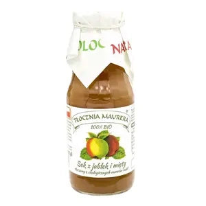 Sok jabłkowy z miętą nfc 300 ml - Tłocznia Maurera (EKO)