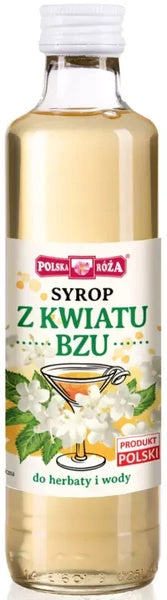 Syrop z kwiatów czarnego bzu 250 ml - Polska Róża