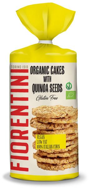 Wafle kukurydziane z quinoa bezglutenowe 120 g - Fiorentini (EKO)