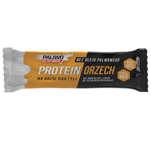 Baton proteinowy orzechowy z olejem MCT KETO 50 g - Paliwo Dla Aktywnych