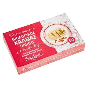 Chałwa sezamowa z migdałami 200 g - Bioagros (EKO)