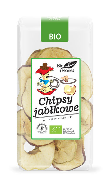 Chipsy jabłkowe bezglutenowe 30 g - Bio Planet (EKO)