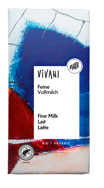 Czekolada mleczna 100 g - Vivani (EKO)