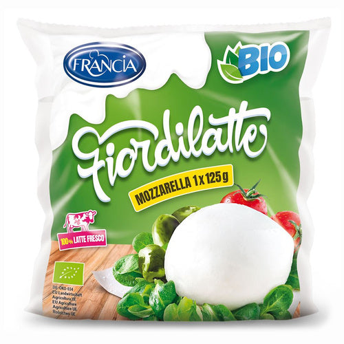 Ekologiczny ser mozzarella kulka 290 g (125 g) - Francia (EKO)