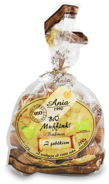 Muffinki babuni z jabłkiem 200 g - Bio Ania (EKO)