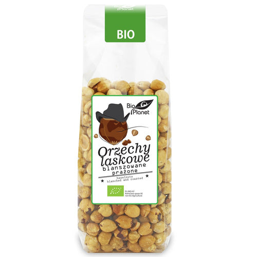 Orzechy laskowe prażone blanszowane 350 g -  Bio Planet (EKO)