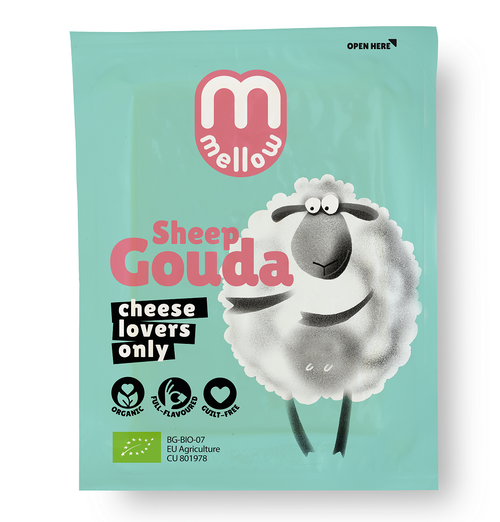 Owczy ser gouda 200 g - Mmellow (EKO)