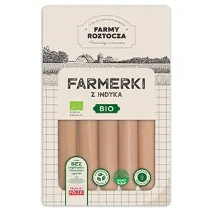 Parówki z indyka farmerki 250 g - Farmy Roztocza (EKO)