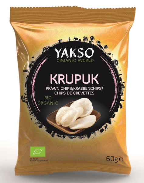 Prażynki krewetkowe krupuk 60 g - Yakso (EKO)