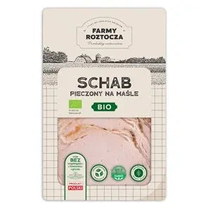 Schab na maśle pieczony ekologiczny plastry 100 g - Farmy Roztocza (EKO)