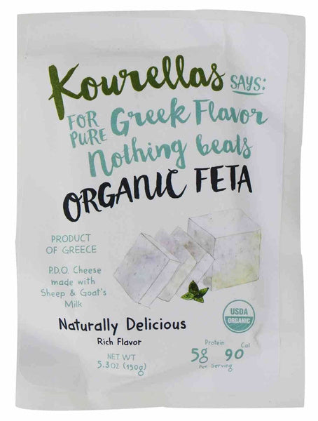 Ser feta 150 g kostka - Kourellas (EKO)