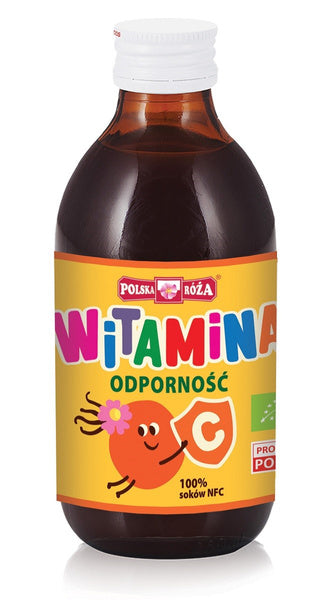 Sok z róży i jabłek NFC na odporność 250 ml - Polska Róża (EKO)