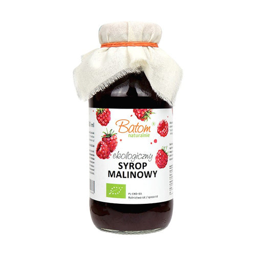Syrop malinowy 330 ml - Batom (EKO)