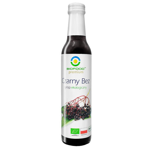Syrop z czarnego bzu 250 ml - Bio Food (EKO)